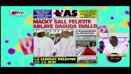 RUBRIQUE REVUE DES TITRES avec Mamadou Mouhamed Ndiaye dans Yeewuleen du 09 Août 2017