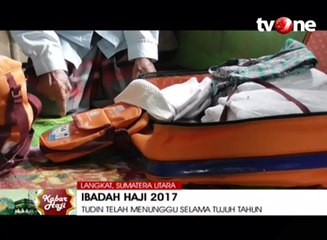 Kakek Berusia 90 Tahun Berangkat Haji