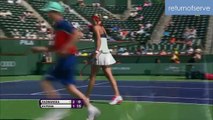 2016 BNP Paribas Open Agnieszka Radwanska vs Petra Kvitova