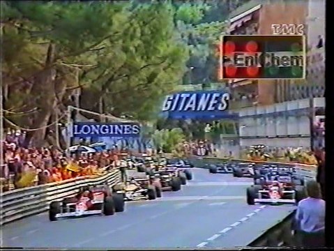 Gran Premio di Monaco 1989 TMC: Primo tentativo di partenza