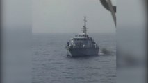 NGO video purports to show Libyan Coast Guard firing at migrant rescue boat