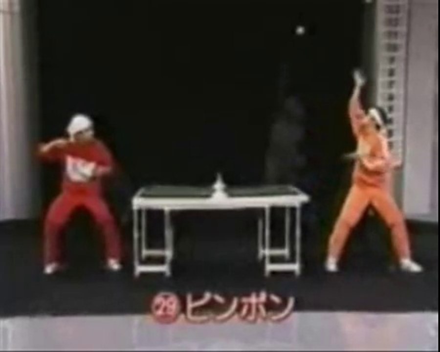 The MATRIX Ping Pong by Human Power