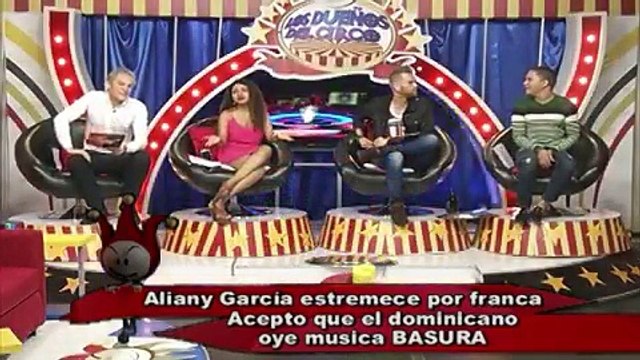 La Shanty habla de Aliany Garcia en los dueños del circo.