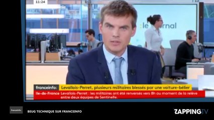 Franceinfo : Gros bug technique en direct, une journaliste est en duplex sans s'en rendre compte (vidéo)