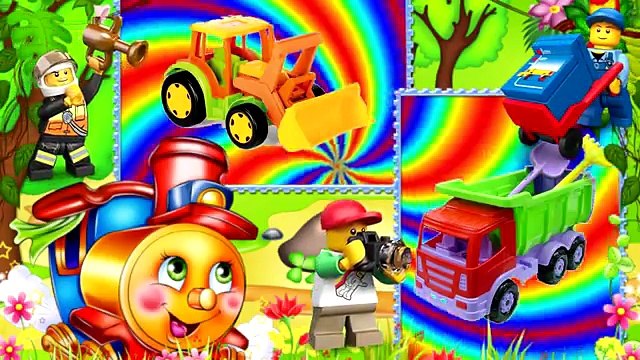 ЖЕЛЕЗНАЯ ДОРОГА. Мультик про Машинки. Виды Железнодорожного Транспорта. Сапсан. Метро. Пое