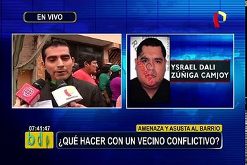 Villa El Salvador: vecino conflictivo apuñala a perro delante de niños