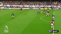 Santi Cazorla recreates Thierry Henry’s famous Arsenal goal v Man United