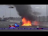Mobil Sedan Mewah Terbakar di Jembatan Suramadu - NET24
