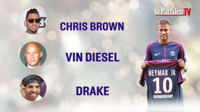 Les stars qui vont recevoir le maillot de Neymar