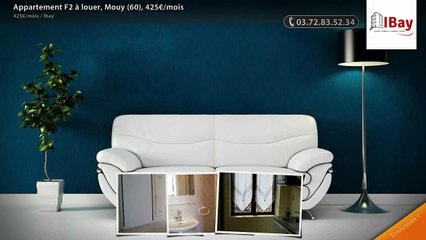 Appartement F2 à louer, Mouy (60), 425€/mois
