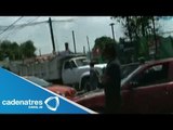 Habitantes de Topilejo cierran la México-Cuernavaca para exigir suministro de agua