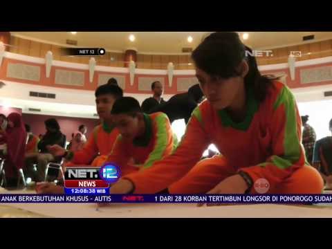 Peringati Hari Autis Sedunia, Ratusan Anak Massal Melukis di Pontianak - NET12