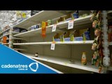 Venezuela sufre de escasez de alimentos / Crisis en Venezuela