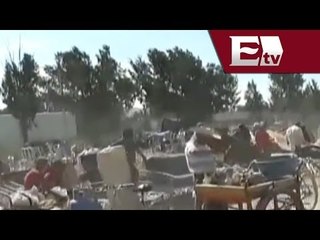 Desalojan a personas que invadían predio en Valle de Chalco  / Excélsior Informa