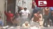 VIDEO: Granaderos son golpeados por habitantes de San Bartolo Ameyalco / Titulares Vianey Esquinca