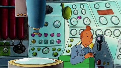 Les aventures de Tintin - On a marché sur la lune (1-2)