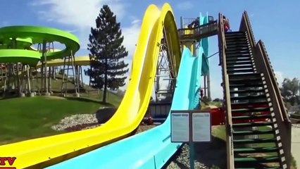 PEOPLE DOING STUPID Things Compilation - Funny Videos 2017 water slide fails
