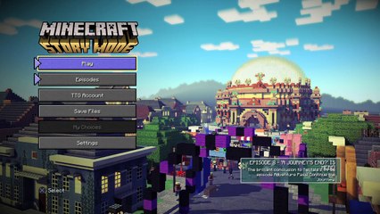 Minecraft Story Mode "The Order of the Stone" Part 1