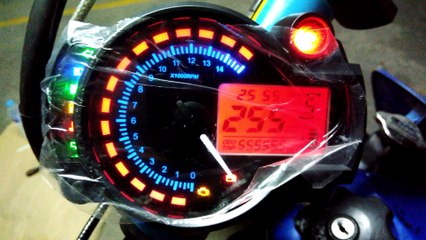 Tachometer does not work.