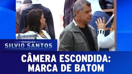 Câmeras Escondidas- Marca de batom