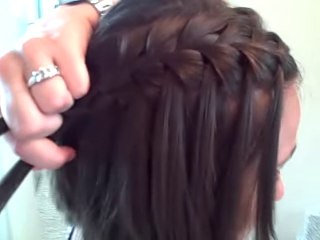 The Waterfall Braid (DIY) - Cute Girls Hairstyles