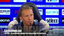 Lazio, conferenza stampa di presentazione di Lucas Leiva