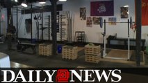 Gym owner displays vulgar sign to ban cops and military members