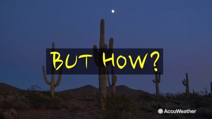 Why the desert is hot during the day and cold at night