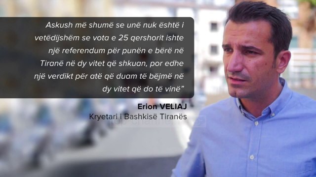 Letra pas fitores, Veliaj falënderon tiranasit - Top Channel Albania - News - Lajme