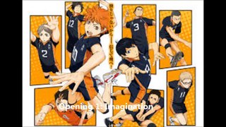 haikyuu opening 1 & ending 1