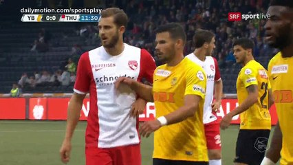 Sandro Lauper Goal HD - Young Boys 0 - 1 Thun - 09.08.2017