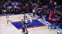 Ian Mahinmi Posterizes Joel Embiid | Wizards vs Sixers | October 6, 2016 | 2016 17 NBA Pre