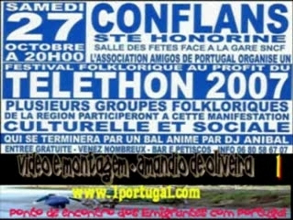 Rancho folclorico Cergy Pontoise - Conflans - Telethon - 200