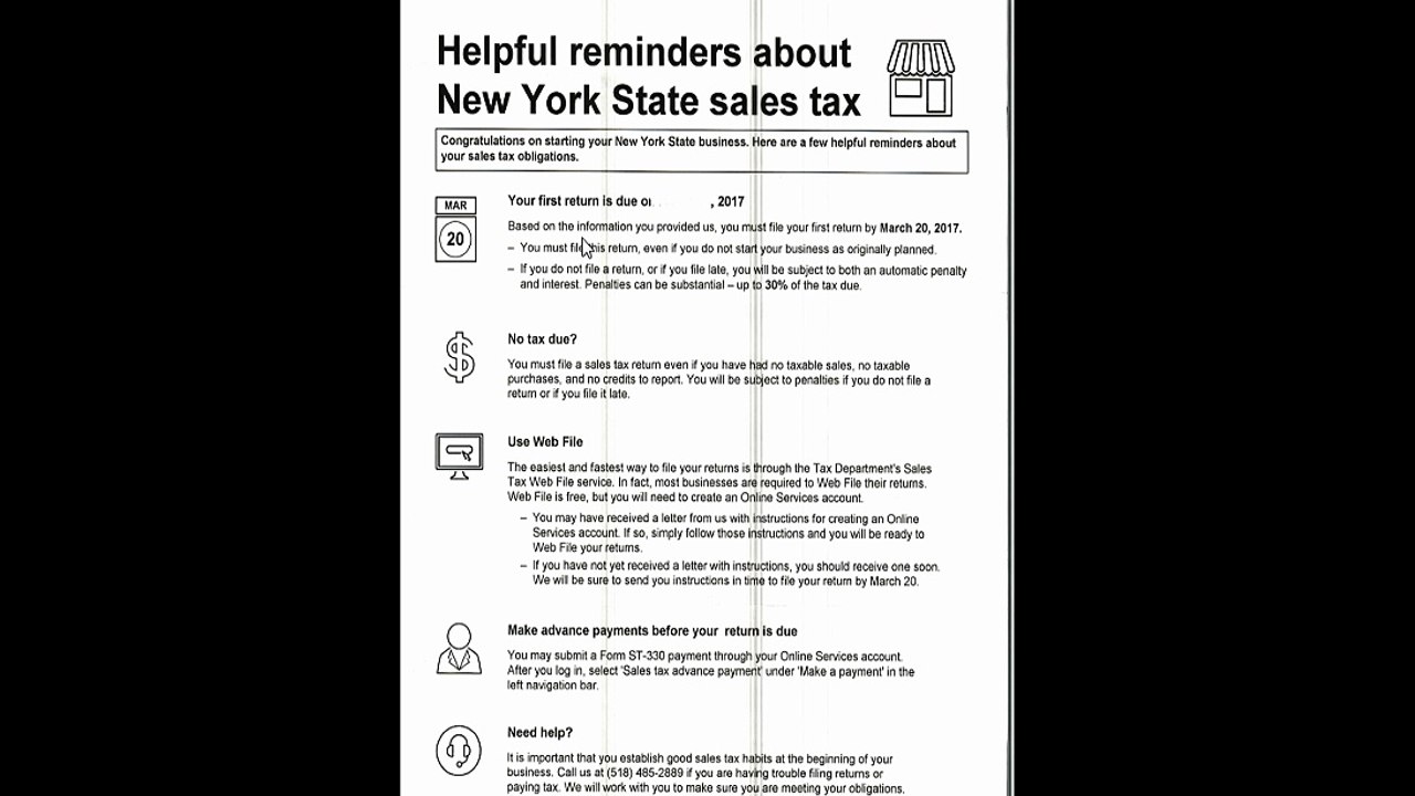 NY SALES TAX WEB FILE
