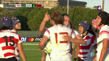 Coupe du Monde de Rugby (F) : Ladagnous se balade dans la défense du Japon