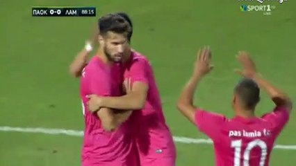 0-1 Το γκολ του Τσούκαλου - ΠΑΟΚ 0-1 Λαμία 09.08.2017