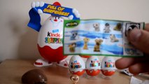 5 Kinder Surprise Eggs Looney Tunes sporty animals natoons Surprise opening (HD) HD
