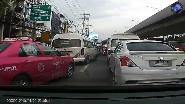 Toddler Falls From Car Door... Narrowly Avoids Being Crushed By Wheels