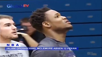 Jalani Operasi Kaki, McLemore Absen di 12 Laga NBA