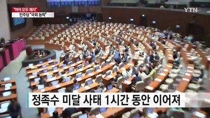 한국당 퇴장·민주당 황당..."여야 모두 패배" / YTN