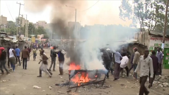 عنف في كينيا والمعارضة تتهم الرئيس بتزوير الانتخابات