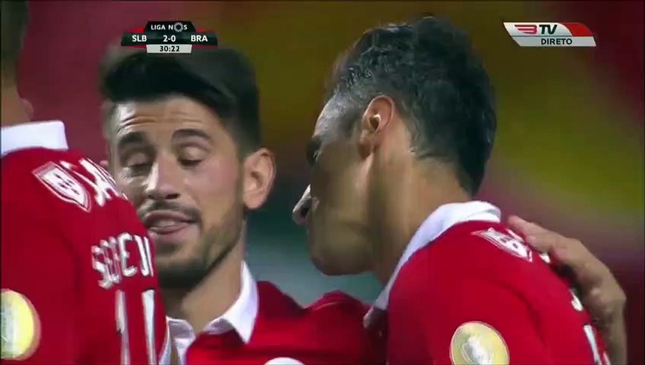 Jonas Fantastic Volley Goal vs Braga (2-0)