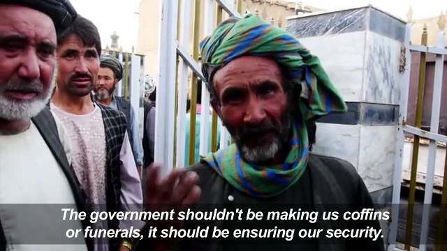 Afghan families recount horrifying Taliban, IS massacre