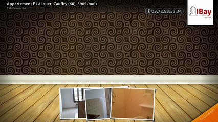 Appartement F1 à louer, Cauffry (60), 390€/mois