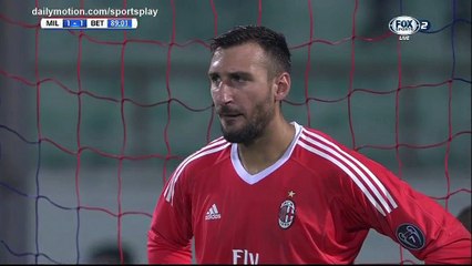 Antonio Sanabria penalty Goal HD - AC Milan 1 - 2 Real Betis - 09.08.2017 (Full Replay)