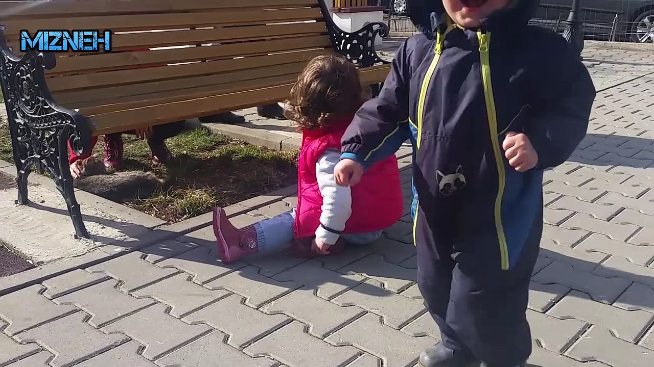 Children and the cat