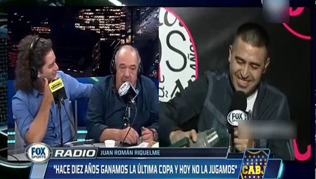 Juan Roman Riquelme Hablo luego de la Derrota con River en la Bombonera