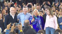 Macri pide el voto de los argentinos para la candidata Elisa Carrió