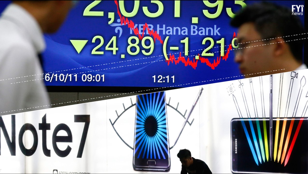 Samsung plummets