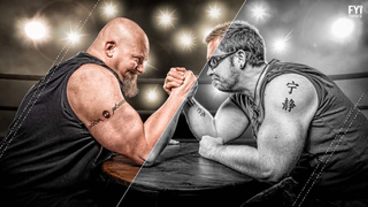 Getting pumped for cash and armwrestling